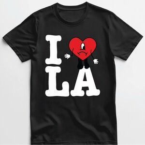 Bad bunny I love LA  T shirt New Conejo Malo T shirt